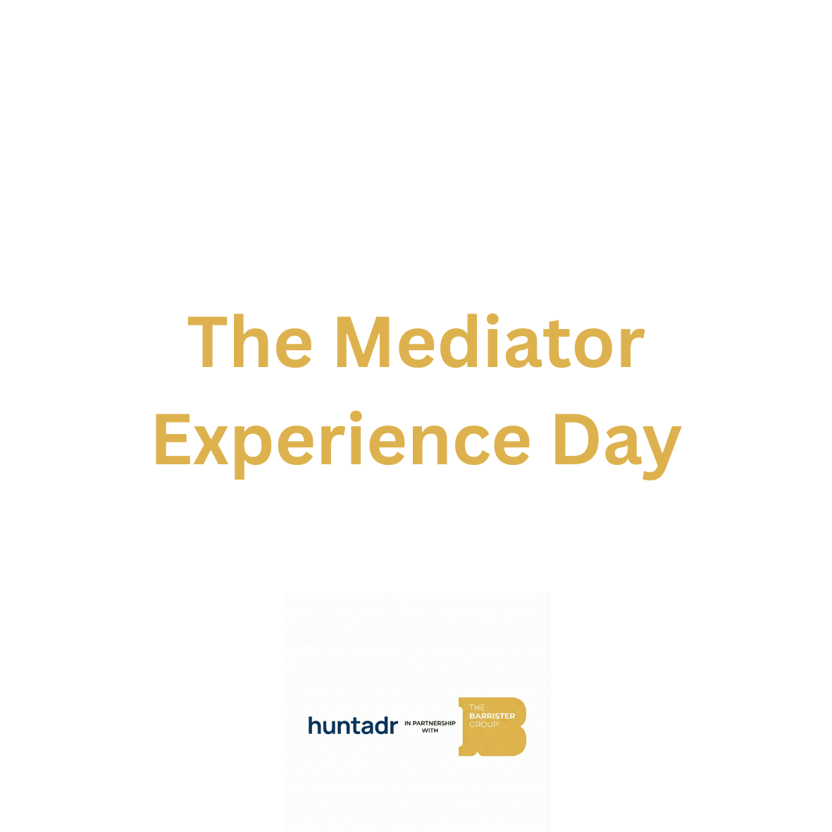 Mediator Experience Day